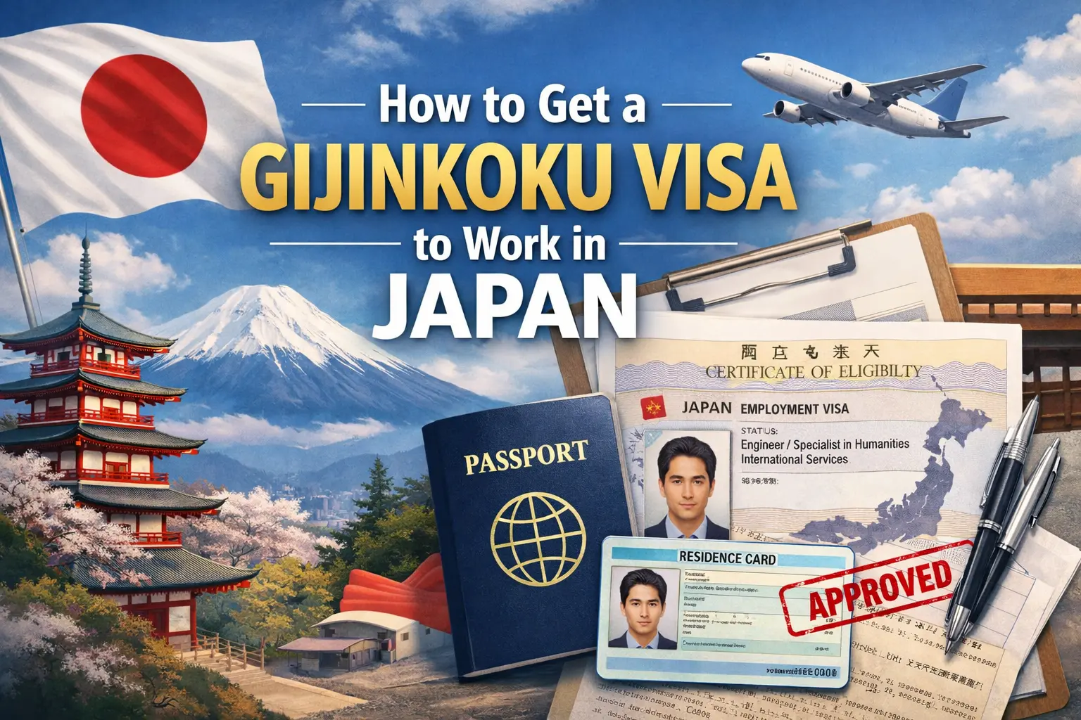 Gijinkoku Visa in Japan: 8 Easy Steps to Secure It
